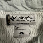 Columbia Shirt Womens Size L Blue Titanium Vented Long Sleeve Hiking Outdoor