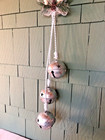 Ashland 3 Silver Bell Wall Door Hanger Jute Bow Twine Christmas Holiday Decor
