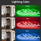 78 7  H 5-tier Storage Display Cabinet With Glass Doors 3-color Lights