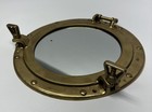 Vintage Porthole 11 5    Solid Brass Maritime Nautical Ship Boat Window Mirror