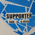 Gilbert Truflight Rugby Ball Size 5 Italy Fir Blue White Training Match