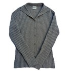 Khaite Rare Juni 100  Cashmere Cardigan Sweater Medium Oatmeal Lightweight Lux