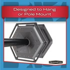 Pennington Earth Smart  Gray Plastic  Hopper Wild Bird Feeder  2 5 Lb  Capacity
