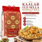 Parboiled Basmati Rice  Super Extra Long Grain Rice  2 2 Lb  For Biryani   Pulao