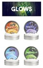 Crazy Aaron s Putty  47 Oz Mini Tin Assortment - 12 Pack 2 Inches  Multi-color