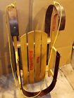 Vintage Wooden Paris Kindersled Child   s Wood Sleigh Snow Sled