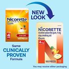 Nicorette 4 Mg Nicotine Gum Fruit Chill  100 Pieces  Exp 10 27
