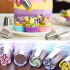 Jayvar 27 Russian Piping Tips  Piping Bags And Tips Set  12 Flower Frosting Tips
