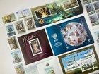Vintage Stamp Lot Gibraltar Philatelic Miscellaneous Stamp Collection Ee358