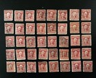 Scott   319 2 Cent Washington 1903 Lot Of 40 Used Type 1 And 2 Multiple Shades