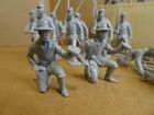 American Civil War Toy Soldiers Confed  Grey 29 Fig  10 Poses Marx Recast Lot 12