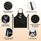 Funny Aprons For Men - Adjustable Grilling Bbq Chef Kitchen Cooking Apron Wit   