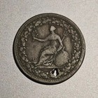 Canadian Provinces  Lower Canada 1813 1 2 Penny Britannia   Eagle  super Scarce 