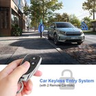 Universal Car Alarm System Security Keyless Entry System With 2 Key Fobs W7i9