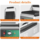 Commercial Sandwich Press Grill Griddle Panini Maker Grooved Nonstick 2200w Usa