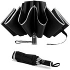 Inverted Umbrella  Durable Windproof Travel Umbrella  Compact Small Upside 
