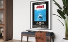    jaws    Steven Spielberg Original 1975 Film Poster  Vintage Reprint 30   x40   