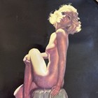 Vintage 1974 Matchless Body Arrow Beer Poster 16 x 26  Pinup Girl Earl Moran