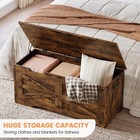 Wooden Storage Chest Bench  entryway Storage Chest Trunk Bench Toy Box Organizer