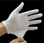 12 Pairs White Cotton Gloves For Eczema Dry Hands Breathable Work Glove Liner   