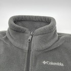 Columbia Sportswear Sweater Boys S Gray Logo Pockets Zip   41518
