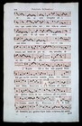 1732 Antiphonal Leaf Page Good Friday Catholic Sheet Music Bible Vgc