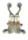 Aj Tack Men s Sweet Iron Triple Cross Spurs