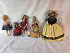 Vintage Mixed Lot Of 5 Girl Dolls Antique Plastic Rubber Assortment