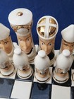 Jamar Malory Duncan Molds Vth Medieval Chess Set Ceramic Board Preowned Pieces