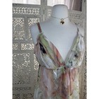 Soma Intimates Watercolor Slip Dress Nightgown Sz Small Fairy Coquette Angel