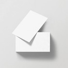 100 Sheets Cardstock 2 5x3 5 Thick Paper - Blank Heavy Weight 350gsm Cover Ca   