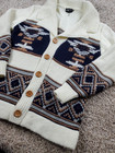 Vintage 70s Christopher Rand Sweater Medium Starsky   Hutch Style Southwest 