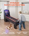 Vevor 9 Ft Roll   Score Arcade Game Table Led Electronic Scorer Home Game Room