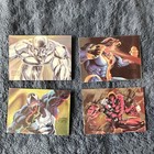 1994 Fleer Marvel Flair  94 Power Blast 4-card Lot Venom Deadpool Cyclops Silver