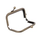 1pc Metal Frame Kiss Clasp Arch For Coin Purse Bag Accessories Diy Bronze 8 5cm