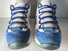 Original Allen Iverson Questions Men   s Size 11 Reebok Basketball Shoes Navy