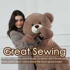 Big Teddy Bear 52   Giant Stuffed Animal Plush Toys For Adults Children girlfrie