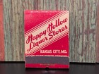 Vintage Matchbook Complete Unstruck Full Feature Happy Hollow Liquor Store Kc Mo