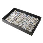 New Wholesale 100pcs Mix Lot Stainless Steel Rings Men Women Fashion Jewelry Lot