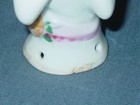 Vintage Porcelain Pin Cushion Half Doll Marked Japan