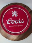 Vintage Coors Beer Tray Color Red Size 13x13in Americas Fine Light Beer Clean 