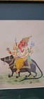 Miniture Paper Painting Of Ganesh