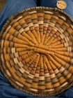 Mid-century Traditional-hopi-native American-wicker Basket Plaque-8  Exceptional
