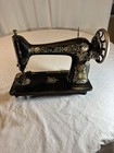 Singer Sewing Machine Model 66 Red Eye G0290191 Untested