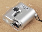 60x Microscope Jeweler Loupe Illuminated Magnifier Glass With Led Uv Light 1pcs