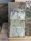 10pc Set 24  X12  Antique Ceiling Tin Border Vintage Reclaimed Salvage Art Craft