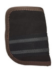 Suede Leather Handgun   Pistol Pocket Holster - Brown - Usa Made