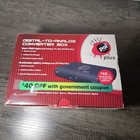 Dtv Pal Plus Digital-to-analog Tv Converter Box W remote New