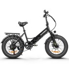Samebike C05 Pro Electric Bike Step-through Foldable Fat Tire Ebike 500w 35km h
