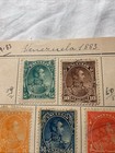 Venezuela- -1882- -sc  79-83-bolivar complete Set   lot Of 5-stamps-used   Mh-  15